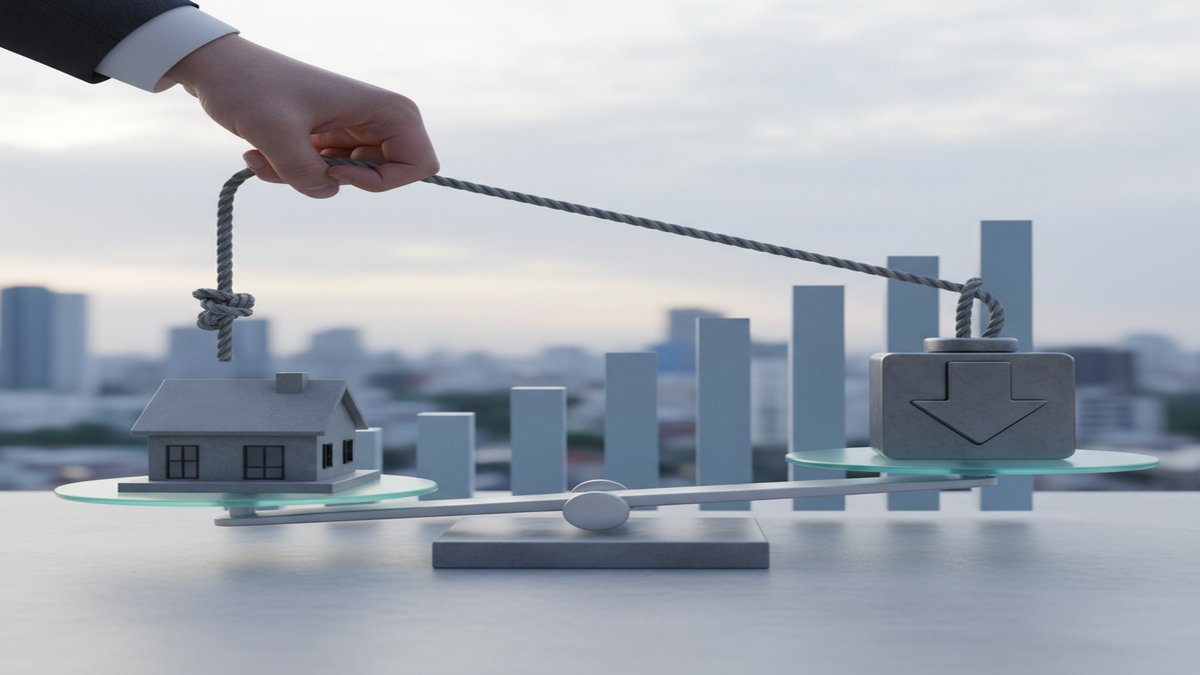 Taux immobiliers : pourquoi la baisse se fait attendre