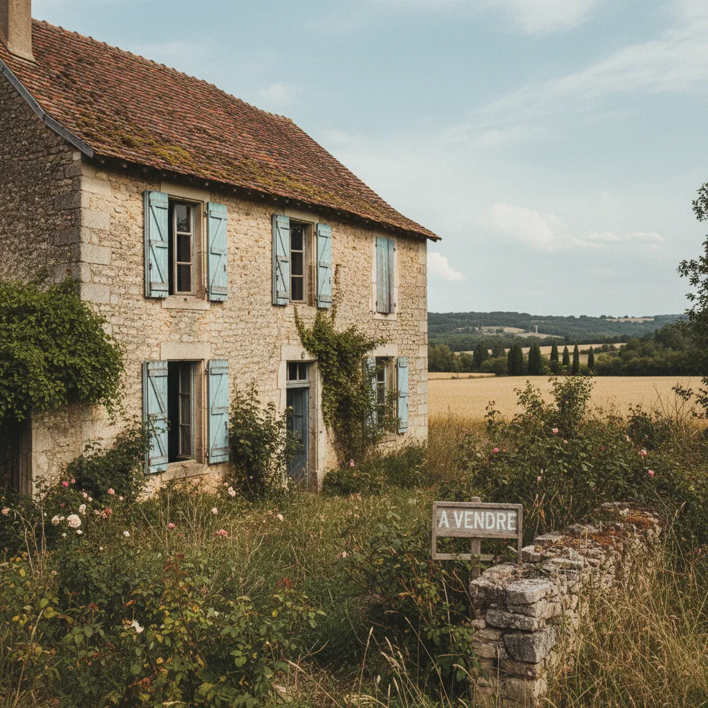 Maison ancienne à rénover en province : les biens énergivores restent plus longtemps sur le marché