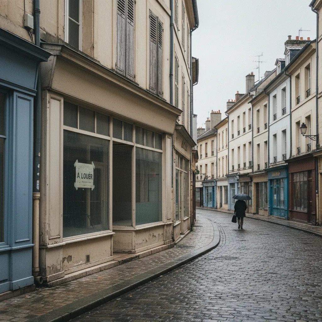 Vacance commerciale et volets clos : les signes visibles d'un marché immobilier en perte de vitesse
