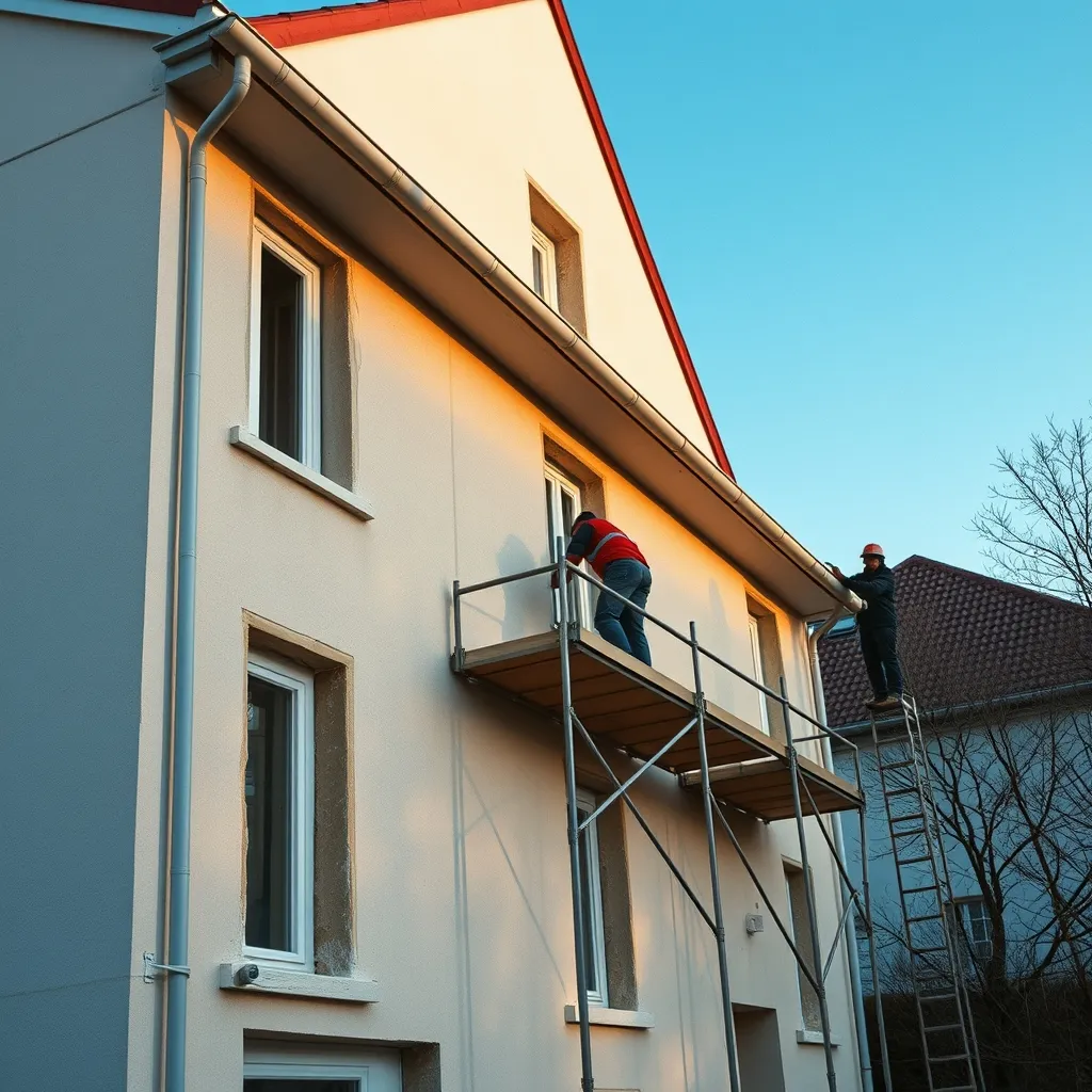 L'isolation thermique par l'extérieur est l'un des postes les plus efficaces pour gagner des classes DPE