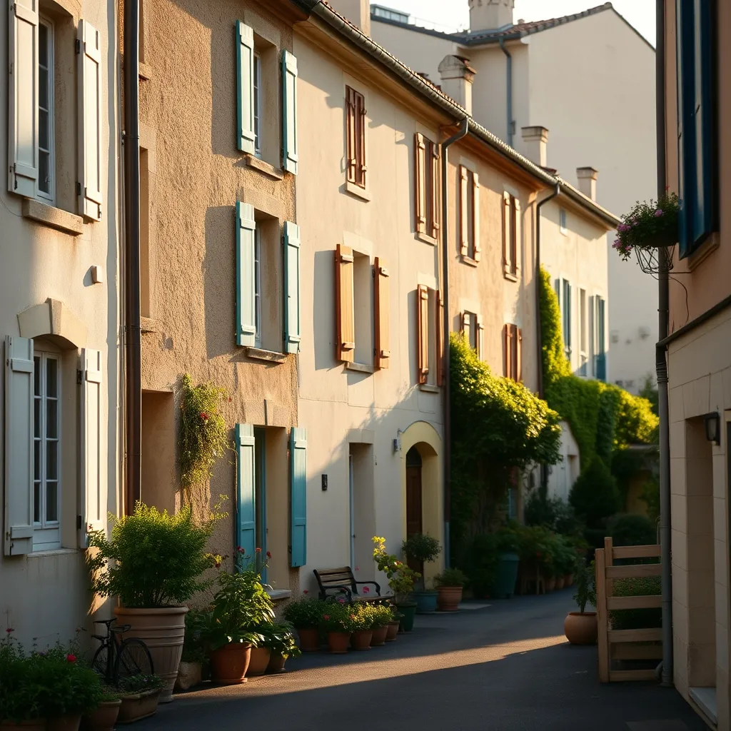 Maisons de ville rénovées dans une commune éligible au Denormandie, un segment prisé des investisseurs avertis