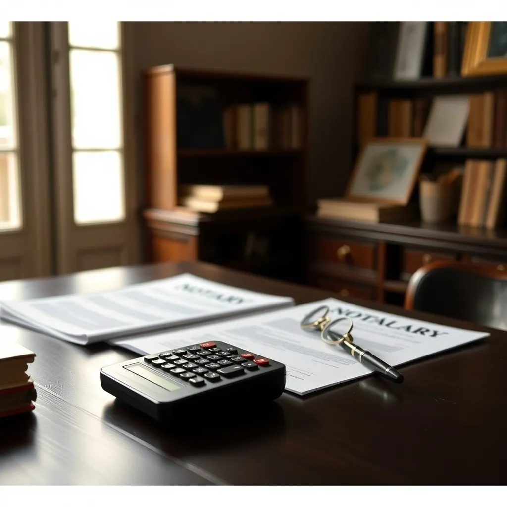 Le notaire calcule et prélève l'impôt sur la plus-value lors de la signature de l'acte authentique
