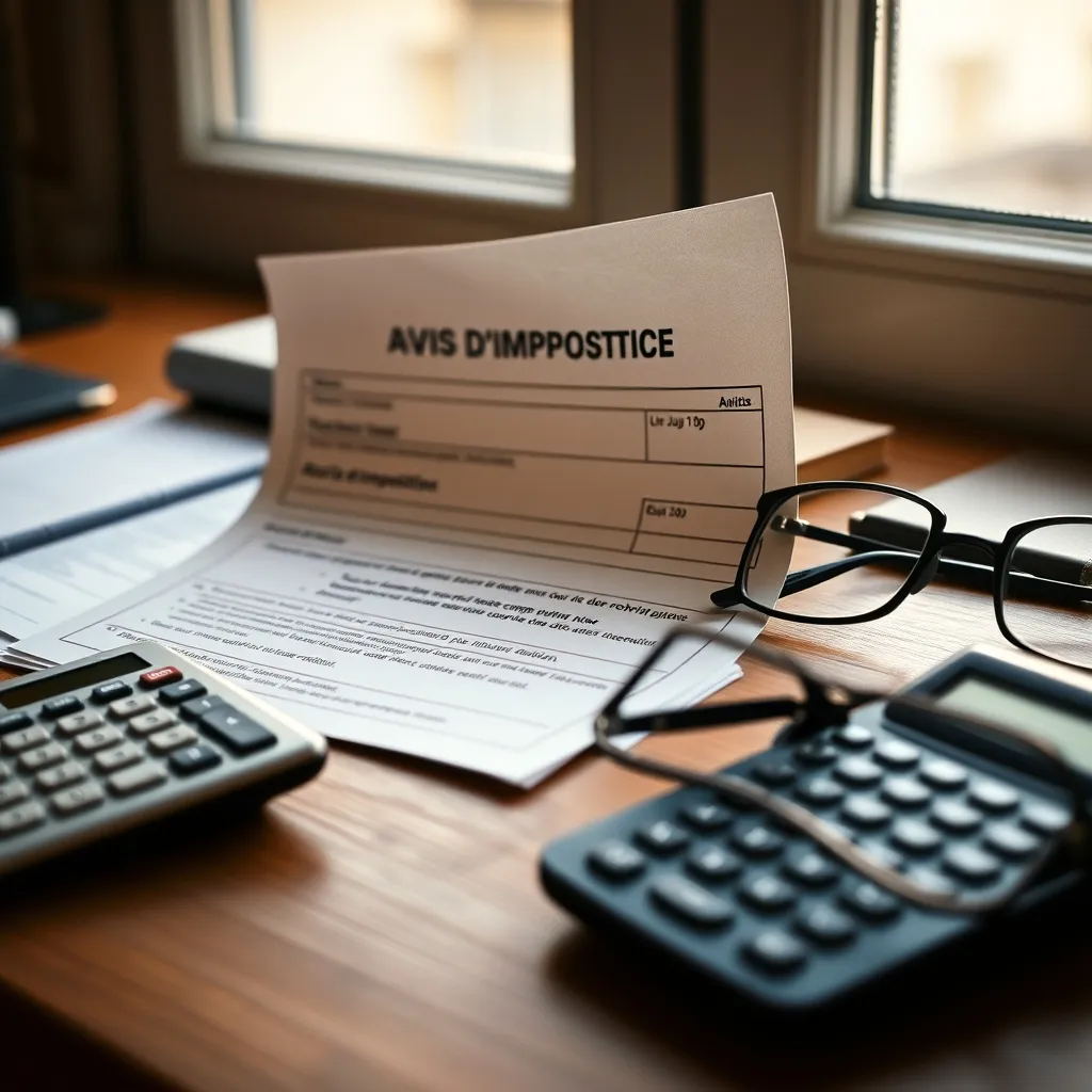 L'avis de taxe d'habitation détaille la valeur locative cadastrale et les taux appliqués par chaque collectivité