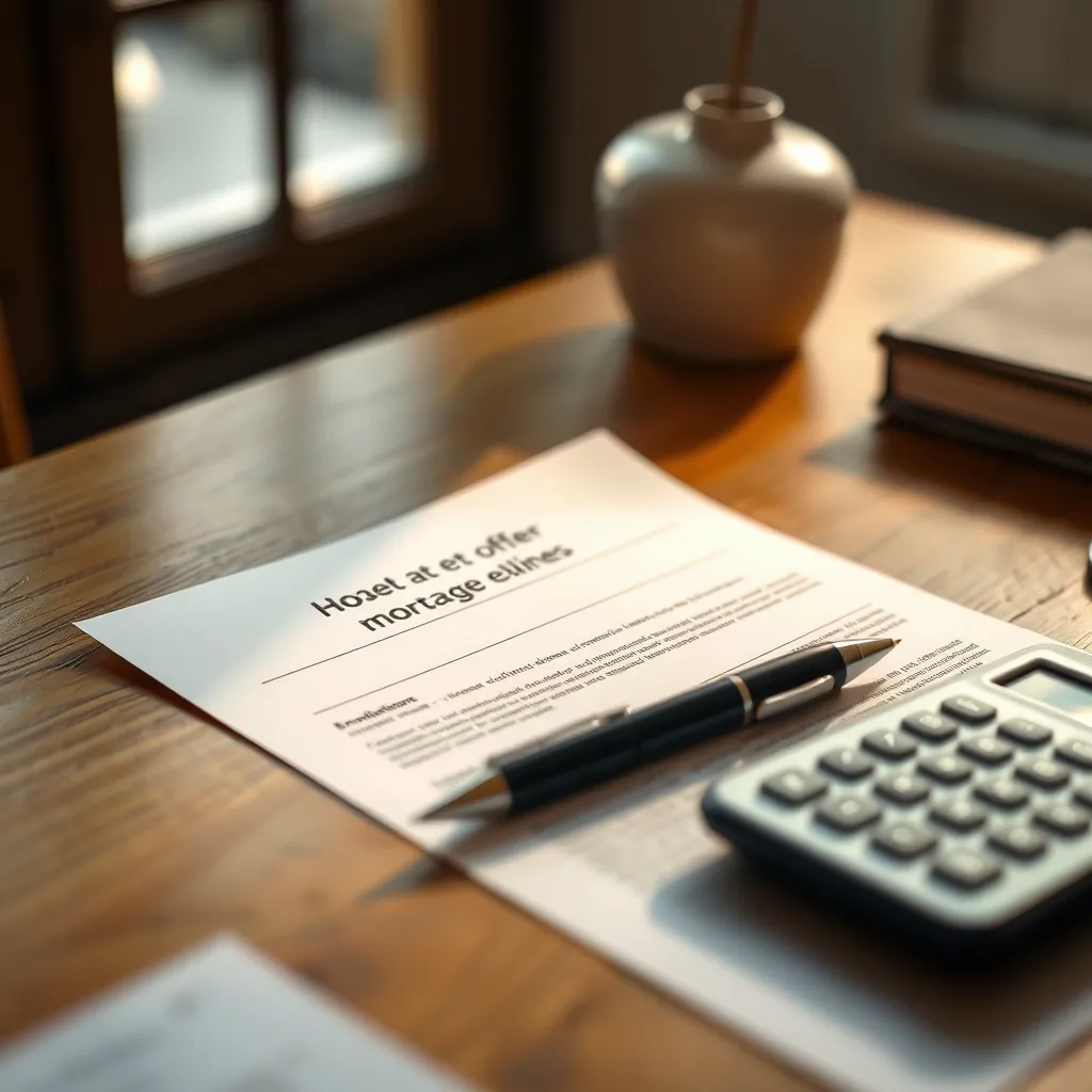 Une offre de prêt immobilier détaille le taux nominal et le TAEG