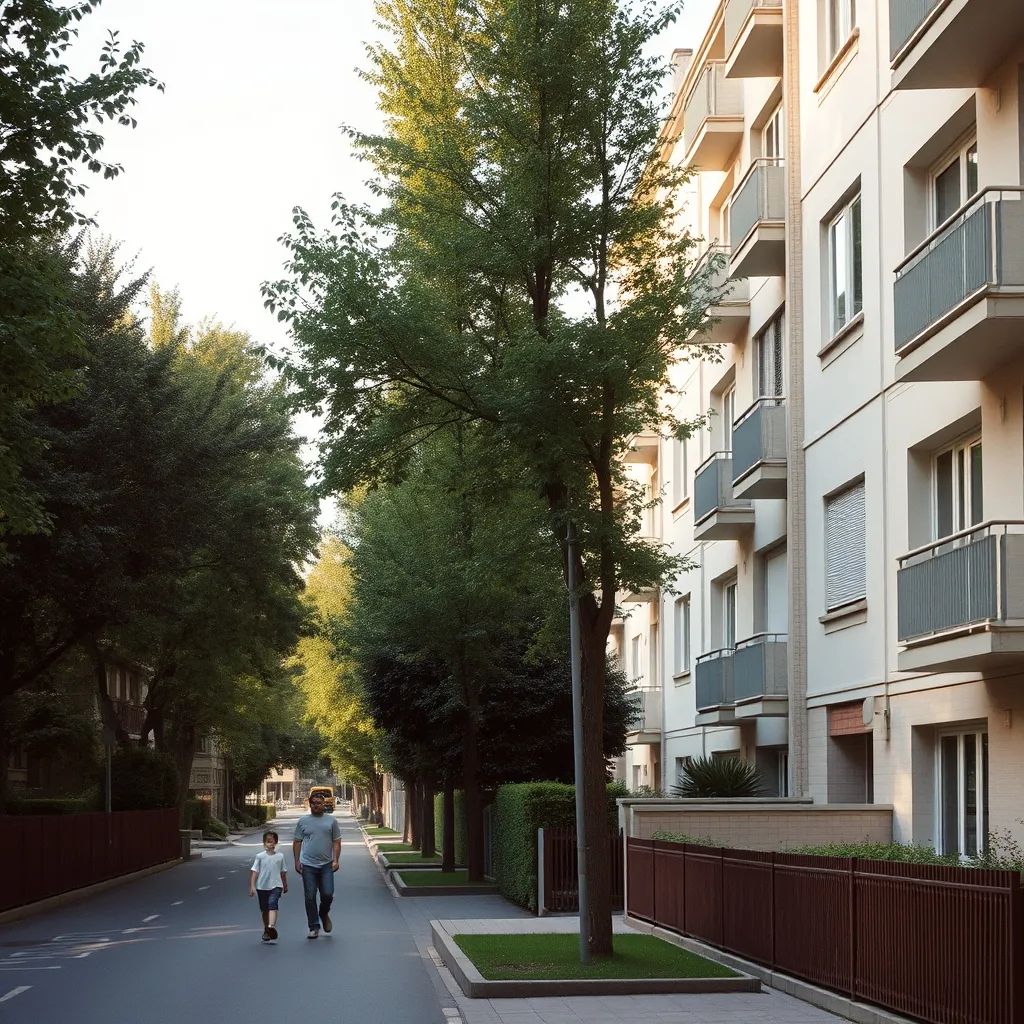 Le quartier de l'Hippodrome à Pau, prisé des familles pour ses espaces verts et ses prix modérés