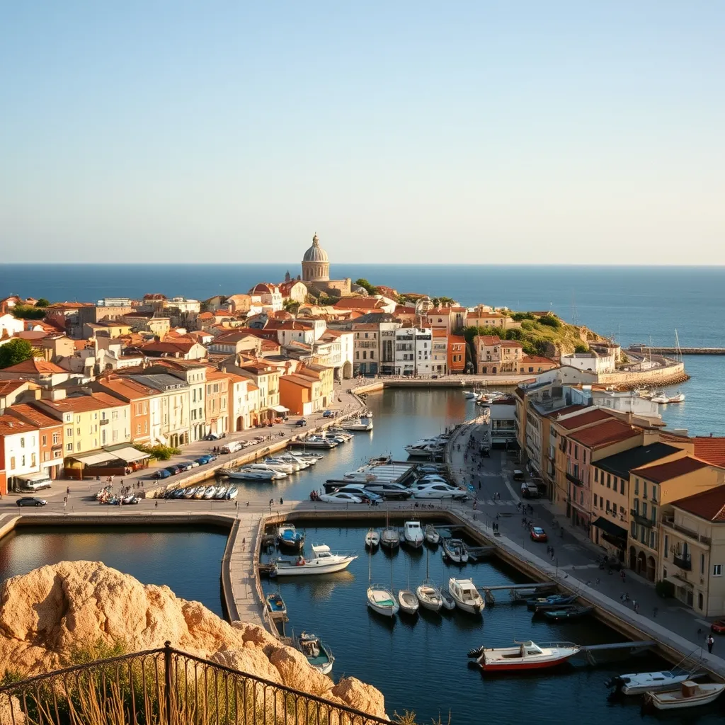 Vue panoramique sur Sète depuis le Mont Saint-Clair, exception méditerranéenne encore accessible
