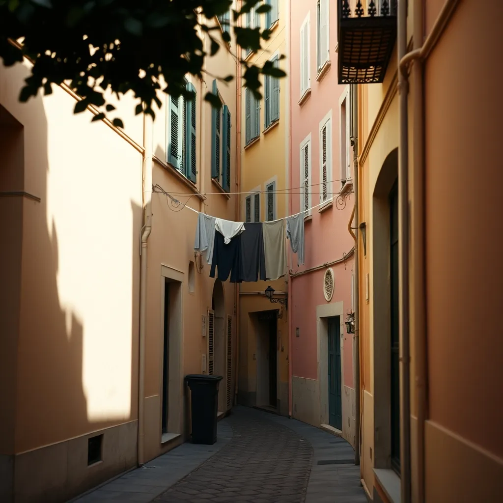 Les ruelles colorées du Vieux-Nice, l'un des quartiers les plus recherchés de la ville
