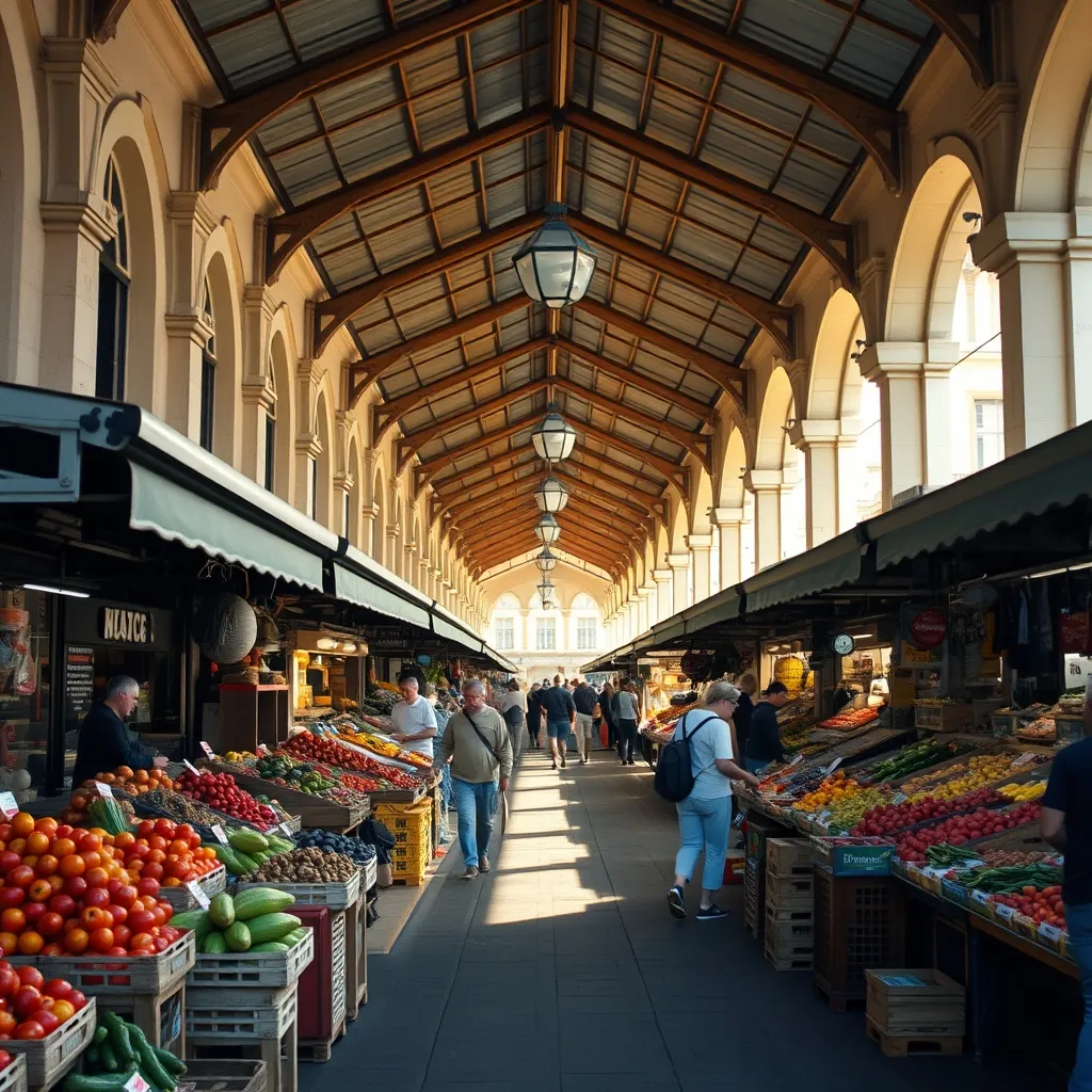 Le marché de la Libération, cœur vivant du quartier des Musiciens à Nice