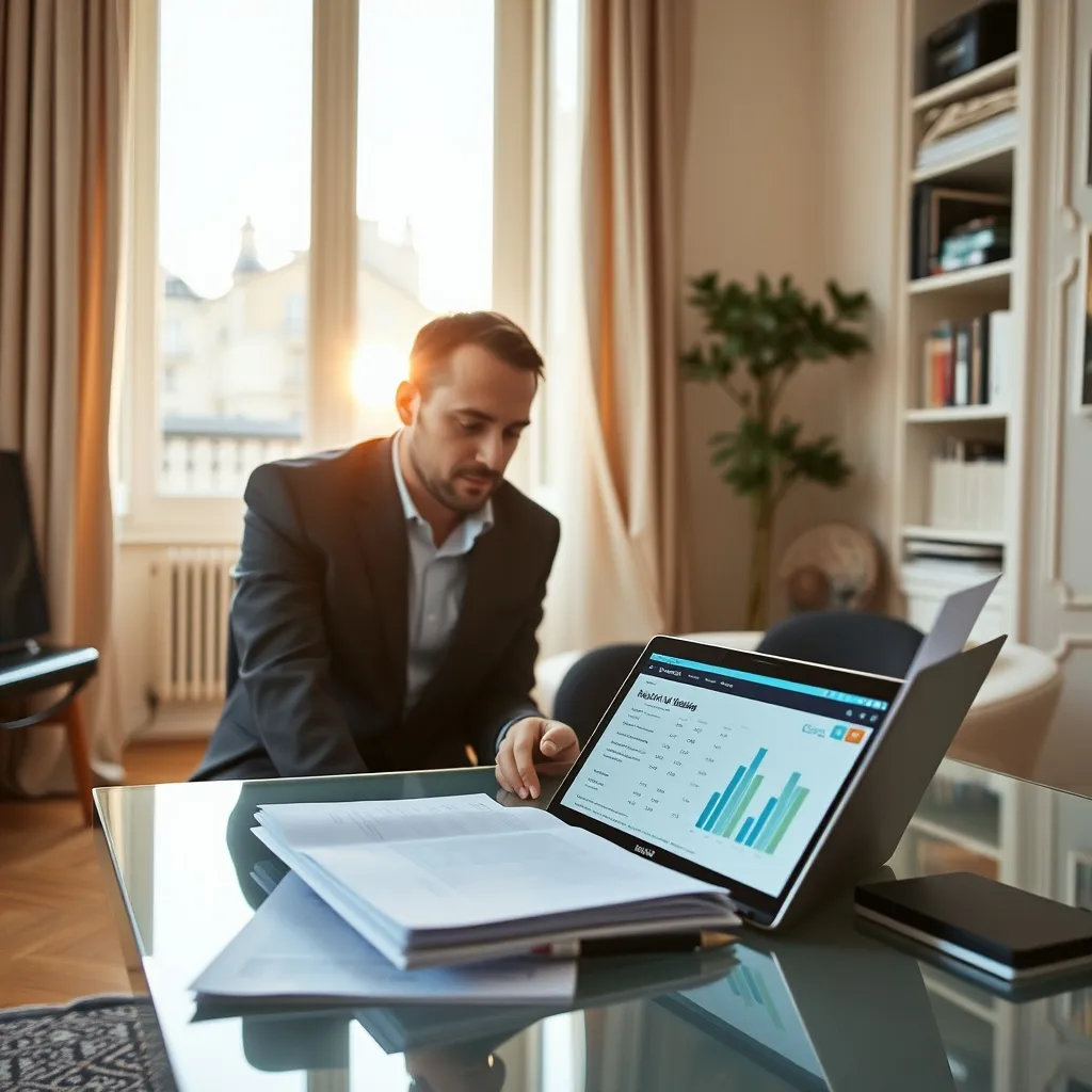 Calcul de rentabilité locative pour un investissement en studio meublé à Paris