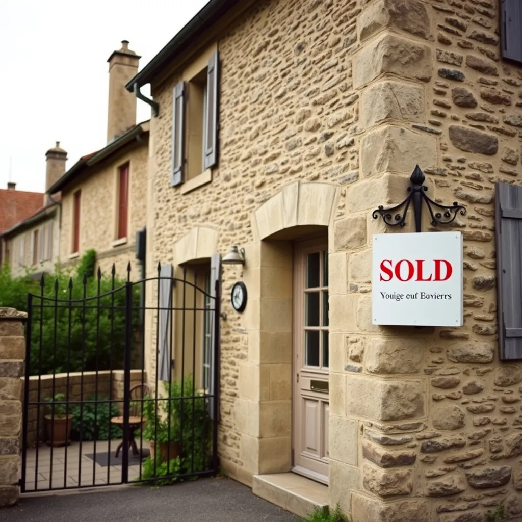 Maison héritée dont la transmission génère des frais notariaux spécifiques